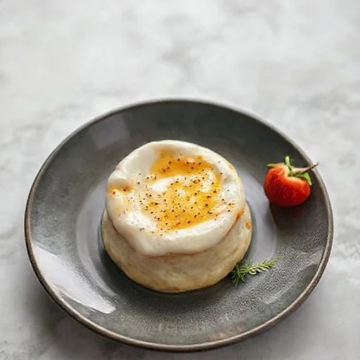 Gourmet dish showcasing sustainable seafood